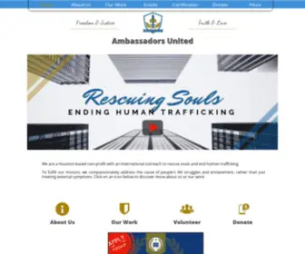 Ambassadorsunited.org(Special Outreach Teams) Screenshot