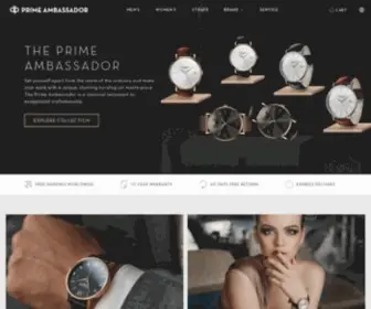 Ambassadorwatches.com(Prime Ambassador) Screenshot