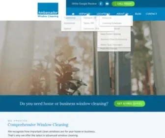 Ambassadorwindowcleaning.com(Window Cleaning Service) Screenshot