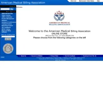 Ambastore.net(AMBA's Online Store) Screenshot