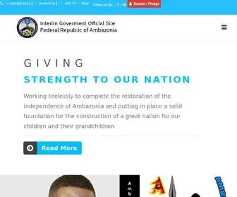 Ambazoniagov.org(AmbazoniaGov) Screenshot