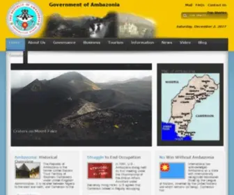 Ambazonia.org(Ambazonia) Screenshot