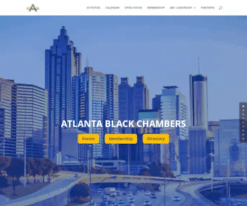 AMBCC.org(Atlanta Black Chambers) Screenshot