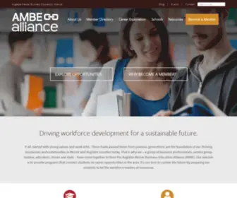 Ambealliance.org(The Auglaize Mercer Business Education Alliance (AMBE)) Screenshot