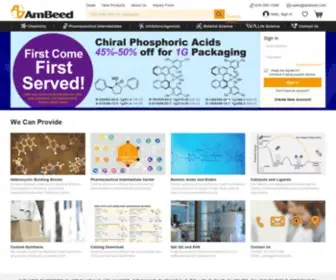 Ambeed.com(Inhibitors)) Screenshot