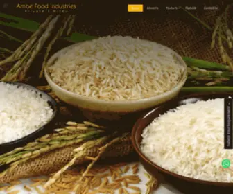 Ambefood.co.in(Small Fennel Seeds Manufacturer exporter Supplier in Ankleshwar) Screenshot