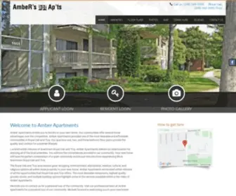 Amber-Apartments.com(Amber Apartments) Screenshot