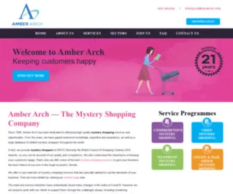 Amberarch.com(Mystery Shopping) Screenshot