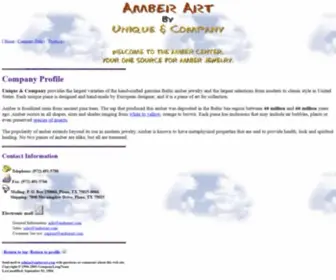 Amberart.com(Amber Art) Screenshot