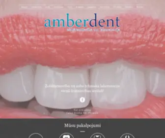 Amberdent.lv(Amberdent Clinic) Screenshot