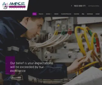 Amberelectrical.com.au(Amber Electrical Services) Screenshot