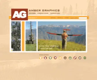 Ambergraphics.com(Amber Graphics) Screenshot