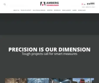 Ambergtechnologies.com(Amberg Technologies) Screenshot