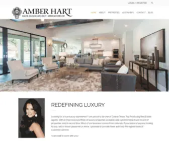 Amberharthomes.com(Amber Hart Homes) Screenshot