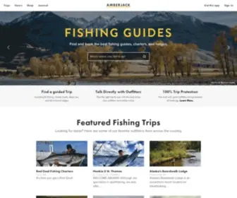 Amberjack.com(Book Fishing Guides) Screenshot