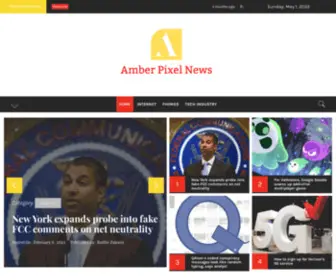 Amberpixelnews.com(Be Smart Stay Independent) Screenshot