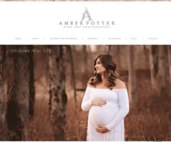 Amberpotterphotography.com(Family Photographers in Springfield MO) Screenshot