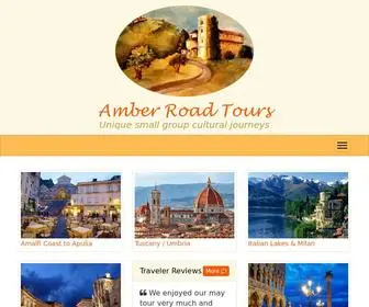 Amberroadtours.com(Amber Road Tours) Screenshot