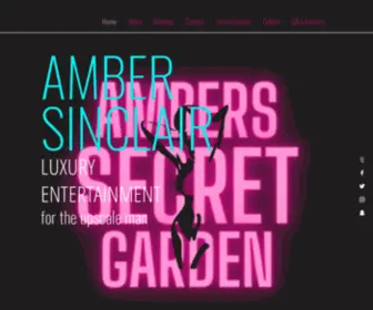 Ambersecretgarden.com(AmbersSecret) Screenshot