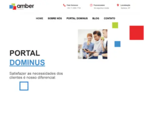 Ambersistemas.com.br(Amber Sistemas) Screenshot
