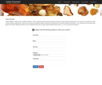 Amberstandard.com(Amber Standard) Screenshot