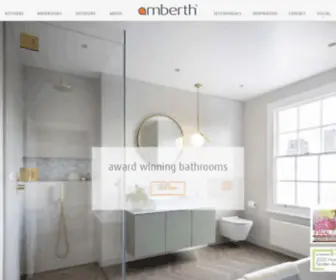 Amberth.co.uk(Interior Design Studio in London) Screenshot