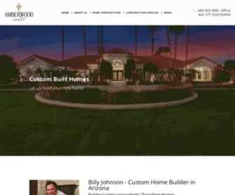 Amberwoodhomes.com(Amberwood Homes) Screenshot