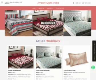 AmbeyQuilts.co.in(Ambey Quilts india) Screenshot