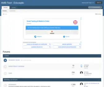 Ambfacil.com.br(Educação) Screenshot