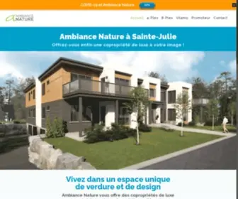 Ambiance-Nature.com(Projet Ambiance Nature) Screenshot