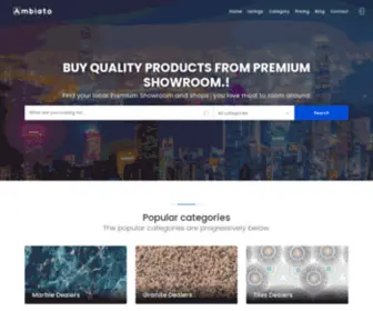 Ambiato.in(Buy premium quality products for your home) Screenshot