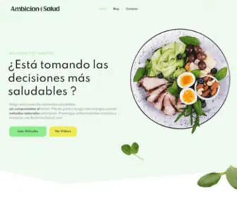 Ambicionsalud.com(Ambicionsalud) Screenshot