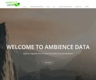 Ambiencedata.com(Ambience Data) Screenshot