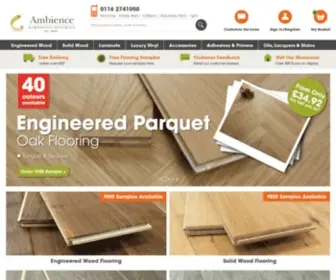 Ambiencehardwoodflooring.co.uk(Wood Flooring & Oak Flooring Specialists) Screenshot