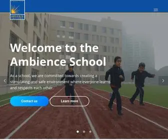 Ambienceschool.com(Ambience Public School) Screenshot