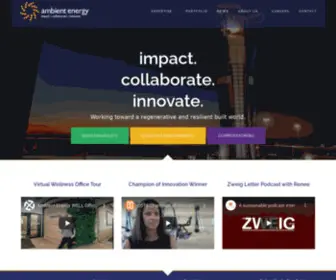 Ambient-E.com(Ambient Energy) Screenshot