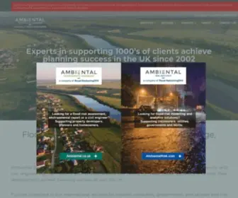 Ambiental.co.uk(Ambiental Environmental Assessment) Screenshot