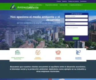 Ambientalmente.com(Consultoría en gestión ambiental en Medellín) Screenshot