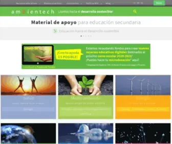 Ambientech.org(Ciencias, Salud y Medio ambiente) Screenshot