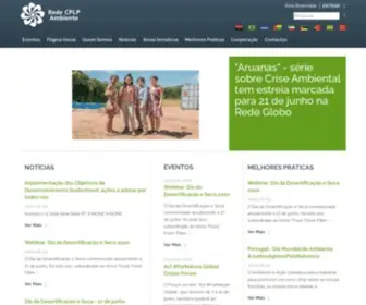 AmbientecPLP.org(Ambiente CPLP) Screenshot