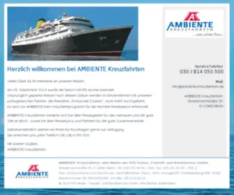 AmbientekreuzFahrten.de(AmbientekreuzFahrten) Screenshot