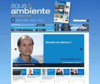 Ambienteonline.pt(O portal de negócios do ambiente) Screenshot