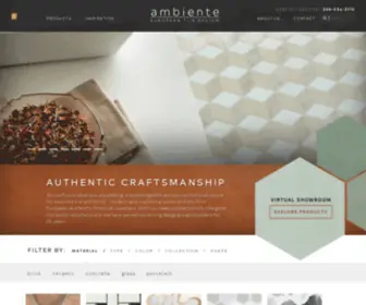 Ambientetile.com(Ambiente Tile) Screenshot