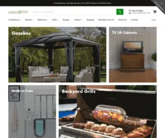 Ambienthomeus.com(Ambient Home) Screenshot
