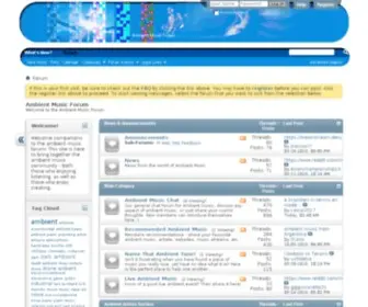 AmbientmusicForum.com(Ambient Music Forum) Screenshot