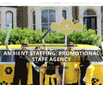 Ambientstaffing.com(Staff Agency) Screenshot