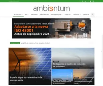 Ambientum.com(Medio Ambiente) Screenshot