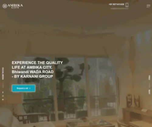 Ambikacity.com(Ambika city) Screenshot