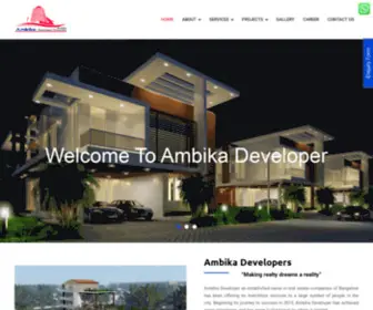 Ambikadeveloper.com(Ambikadevelopers Ambikadevelopers) Screenshot