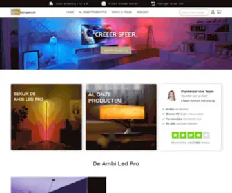 Ambilampen.nl(Create an Ecommerce Website and Sell Online) Screenshot